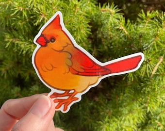 Northern Cardinal Sticker