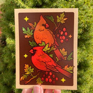 Postal del cardenal norteño