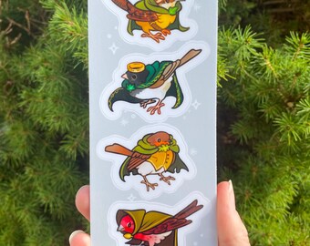 Adventure Bird Sticker Sheet