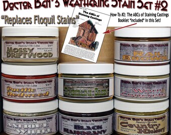 Doctor Ben’s Armor//Military Weathering Pigment Sampler Set /& Booklet