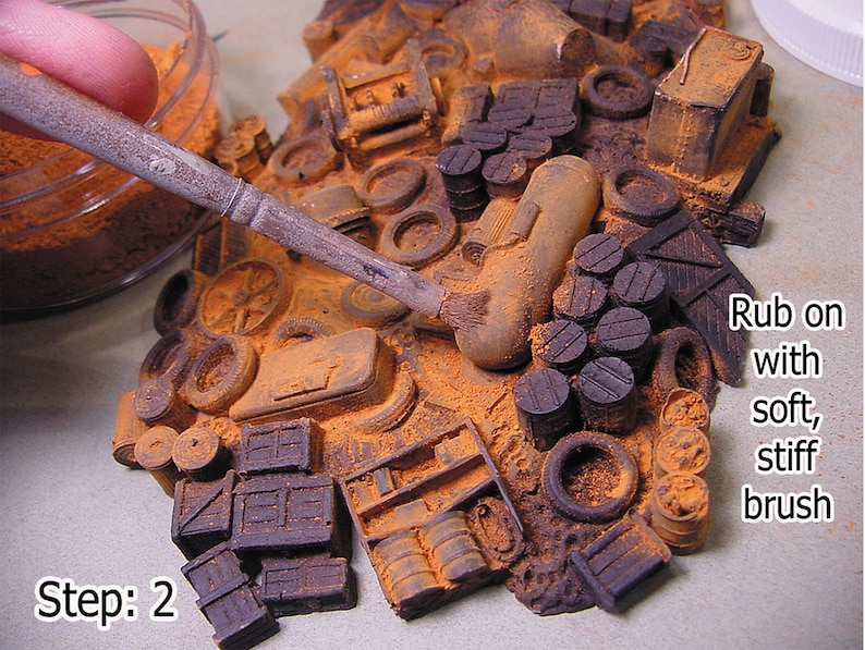Howto 3 Weathering & Painting W/pigments Booklet Doctor Ben's Scale