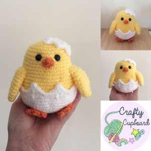 Crochet chick pattern, Amigurumi pattern, PDF download, Easter chick pattern, Soft toy pattern, Digital download, Crochet pattern