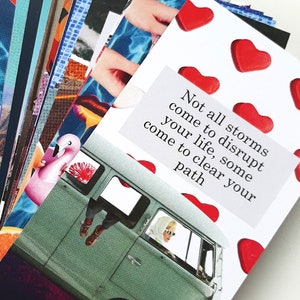Zelfliefde Affirmatie Kaarten | Vintage Glam | Affirmatie Deck | Oracle deck | intentie deck | helend mantra deck