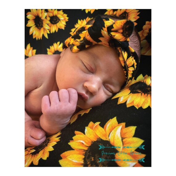 Sunflower swaddle set new arrivals