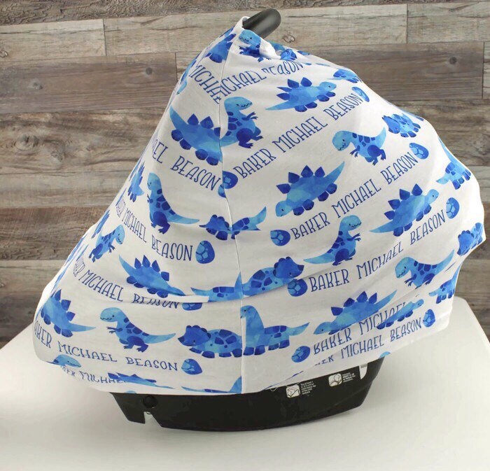 Grand Entry Dancers Eggshell Blue Universal Car Seat Cover With Thickened Back