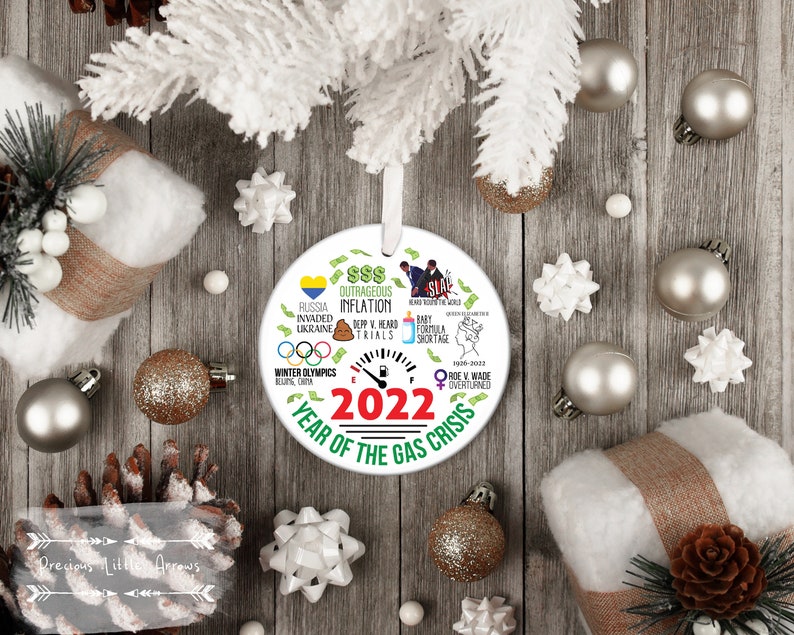 2022 Current Event Ornament 2022 in Review Ornament 2022 Etsy