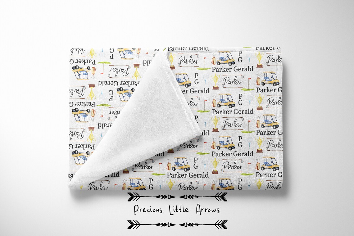 golf swaddle blanket