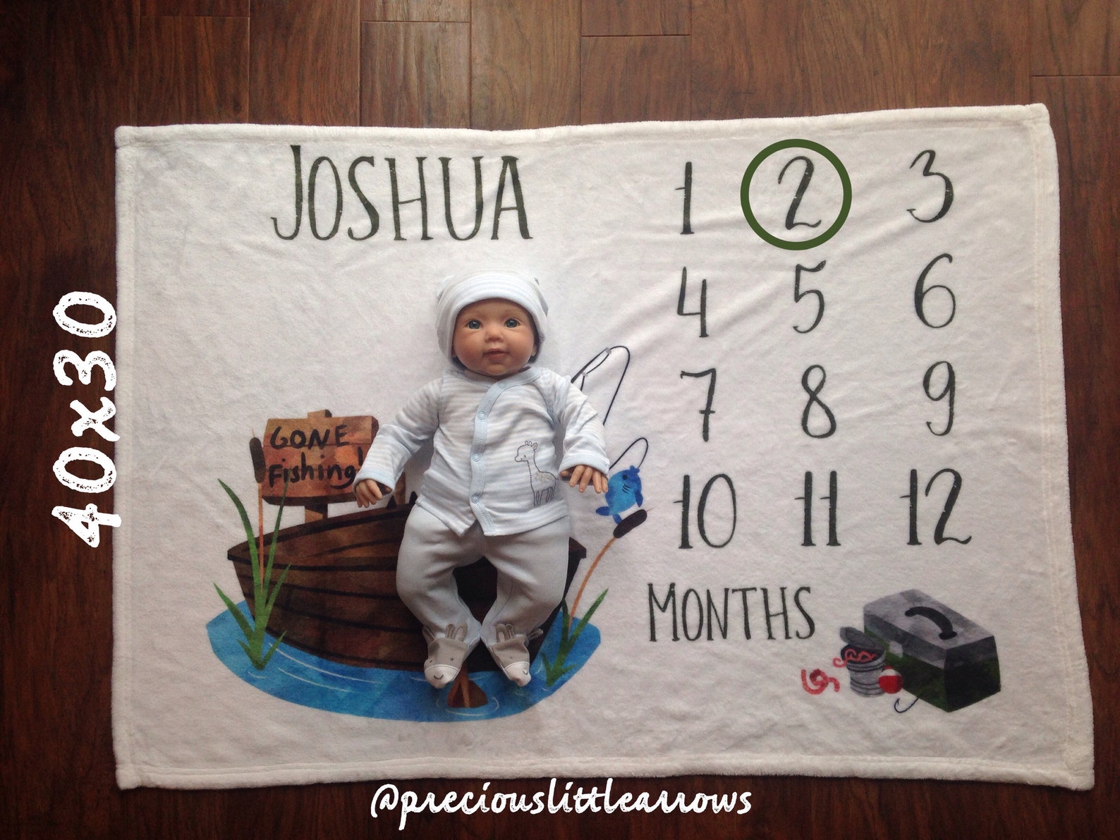 Fishing Crib Sheet / Custom Fishing Bedding / Fishing Nursery/ Etsy