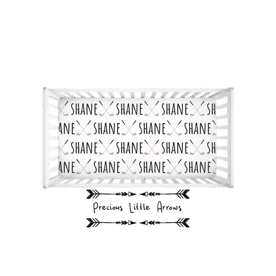 Personalized Golf Crib Sheet/ custom sports blanket/ golf baby bedding / baby boy personalized gift