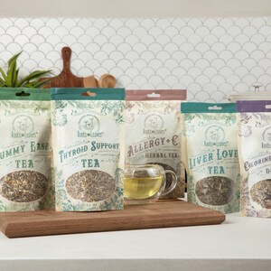 Chlorine & Flouride Detox Tea- Pineal Gland and Whole Body Detox, 100% Organic, Large- 75 servings image 2