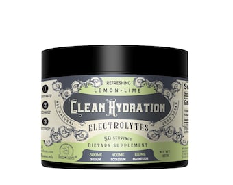 Clean Hydration Electrolytes - Lemon Lime