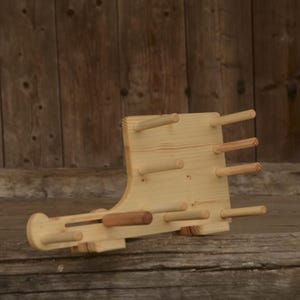 Inkle loom, Weaving loom,  Table loom, Ethno art, Viking craft, Viking loom, Baltic weaving, Loom for Belt, Strap, Band Weaving