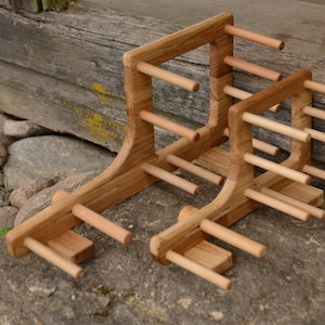 Set of oaken Inkle looms, 50 cm +35 cmlength, Card weaving loom, Tablet weaving,  Inkle weaving, Viking craft, Viking loom, Baltic weaving