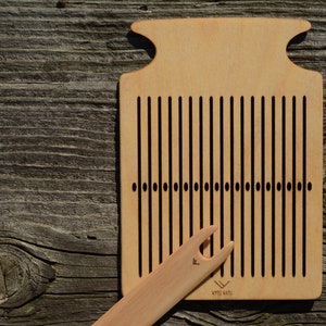 Rigid Heddle weaving loom and shuttle, Rigid weaving, Weaving board, Inkle weaving, Tape loom,Backstrap loom, Handweaving loom