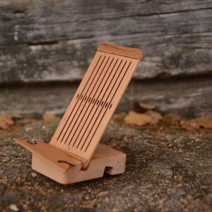 リジッドヘドル織り機セット - 帯織り用小型ヘドル、初心者向けバックストラップ織機、バイキングバルトクラフト、ブナ材オークトリミング