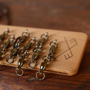 Tablet weaving swivels, Weaving post, Card weaving,  Tool turning yarn back, Tablet weaving, Spinners for weaving, Weaving post, 24 swivels