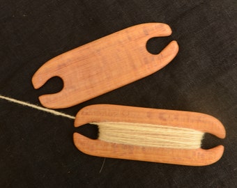 Navette De Tissage En Bois Pour Métier à Tisser Inkle | Petite Taille, Biseautée | Accessoire Tissage Ceinture, Bricolage - 8