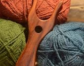 Fourchette à Tricoter En Bois + Aiguille - Outils Tissage Lucet Pour Bracelets DIY