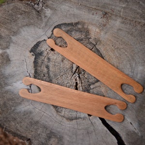 Tablet weaving shuttle, Inkle Loom Belt Strap weaving, Card weaving,Knife edge shuttle,Small shuttle,Handweaving, Wooden shuttle