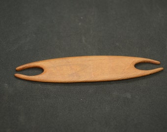 Brettchenwebschiffchen, 16 cm, Webschiffchen zum Kartenweben, Webschiffchen zum Weben von Webbrettchen, Webschiffchen für Webstuhl, Webschiffchen für Webstuhl, Hartholz