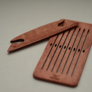 Rigid heddle weaving, Small heddle, Bandweaving for beginner,Backstrap loom, Small riding heddle loom, viking weaving, Baltic craft