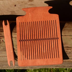 Rigid heddle loom, 20 holes, Backstrap weaving, Band loom, Band weaving, Tape loom , Inkle weaving, Medieval weaving, Viking craft