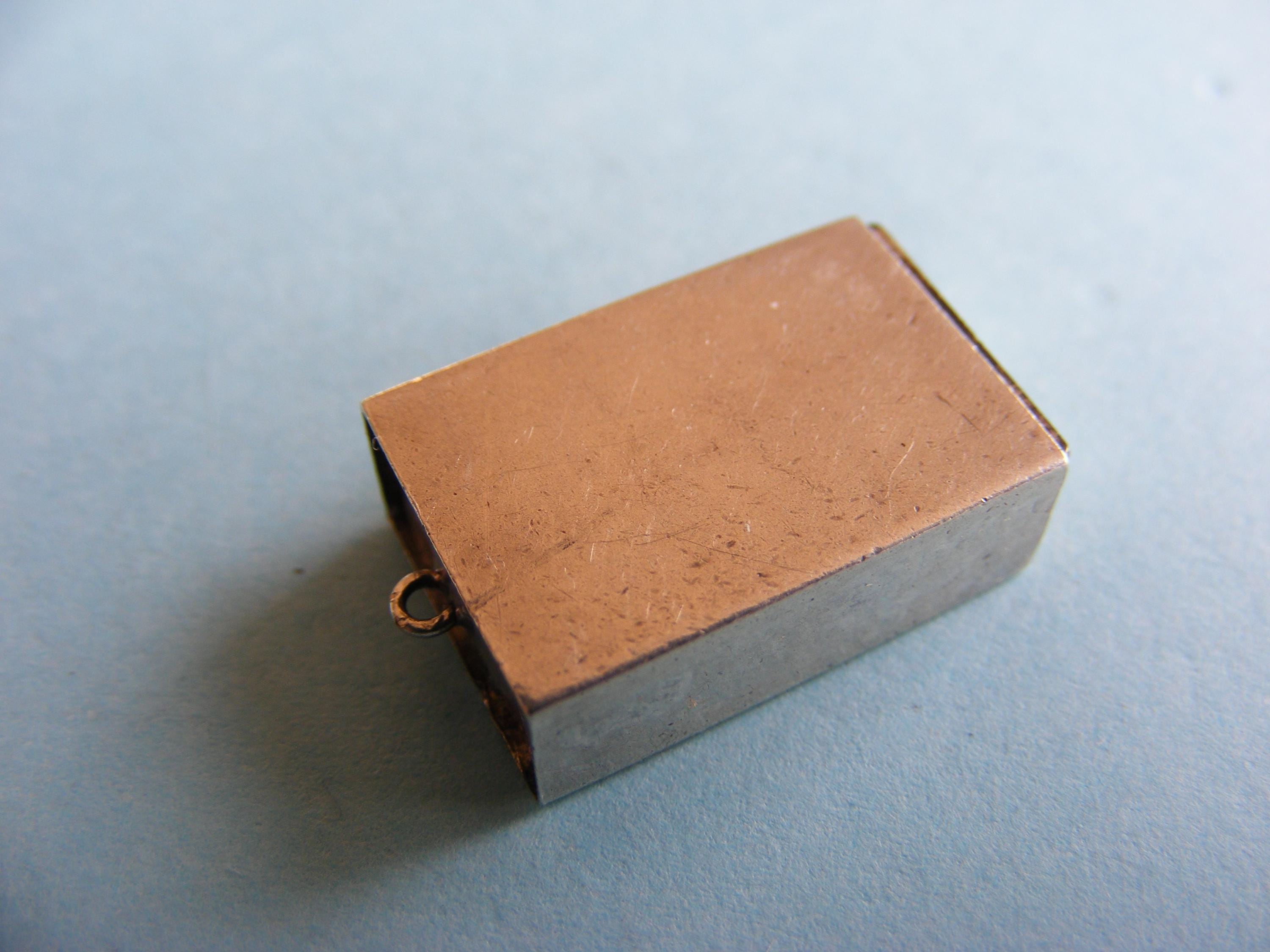 Vintage Enamel Sterling Silver Matches Charm - British Made (D) - Etsy