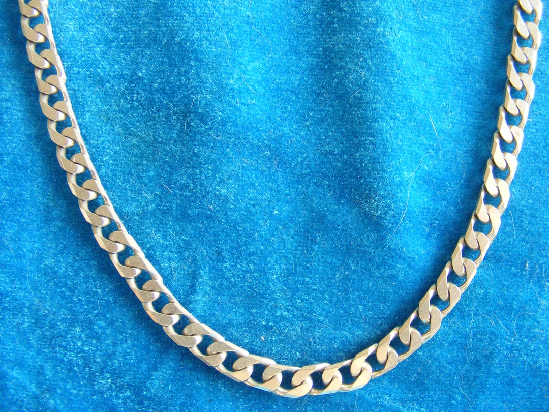 アクセサリー CURB CHAIN LONG NECKLACE 3/5/7/9/11mm Stainless Steel Silver/Gold Plated Mens Cuban