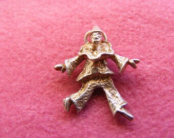 SALE G) Vintage Sterling Silver Charm Charms Clown