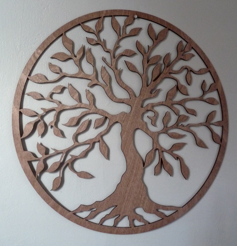 Arbre de Vie en Bois Décoration Scandinave Style Lagom | Etsy