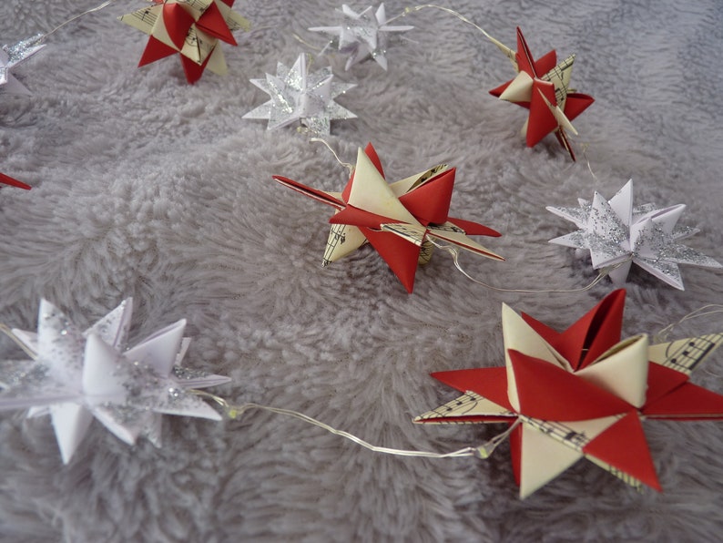 Guirlande lumineuse étoile origami image 7