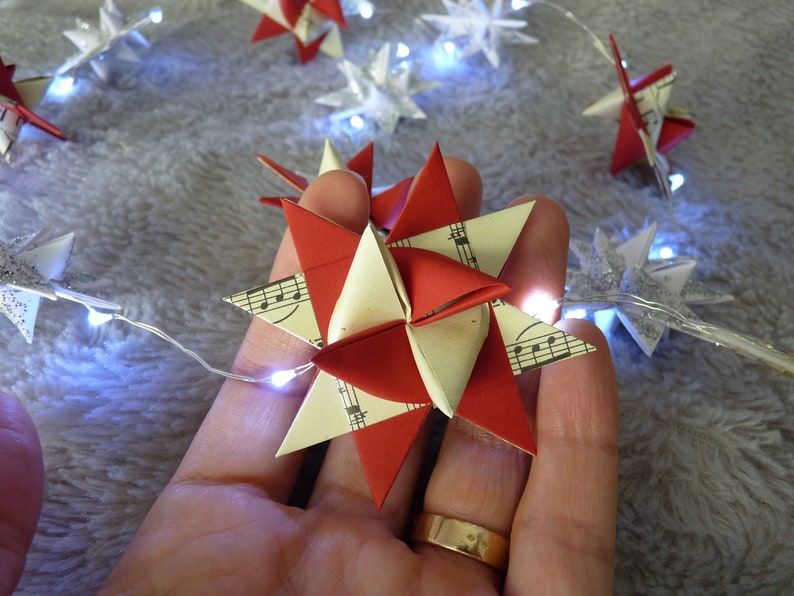 Guirlande lumineuse étoile origami image 5