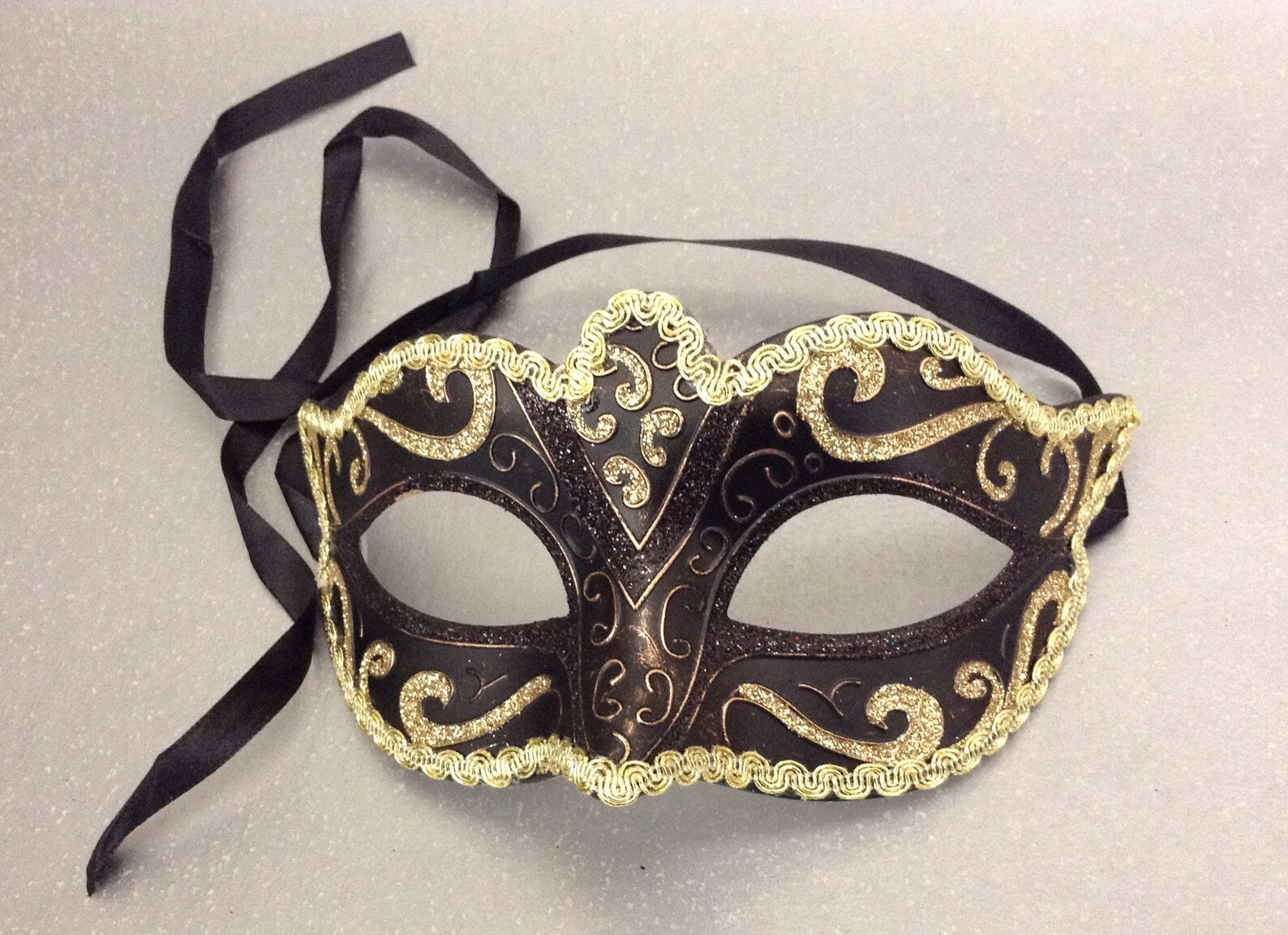 His and Hers Couples Masquerade Ball Black Gold Eye Mask Etsy
