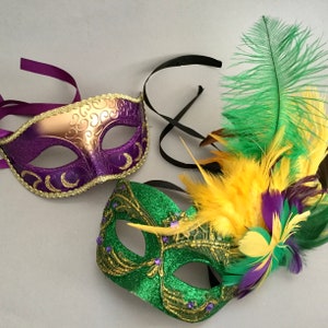 Mascarada Fondos Oro Púrpura Glitter Cuentas Máscara Carnaval Fotografía  Telón de fondo Vinilo 5x3ft Fiesta Mardi Gras Baile Foto Fondo Fiesta de  cumpleaños