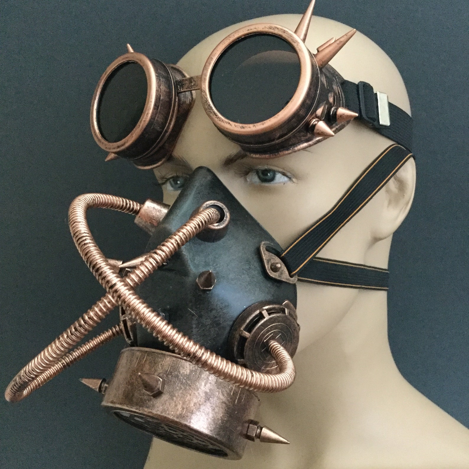 Mad Max Gas Mask Steampunk Costume Cosplay Masquerade Mask Etsy