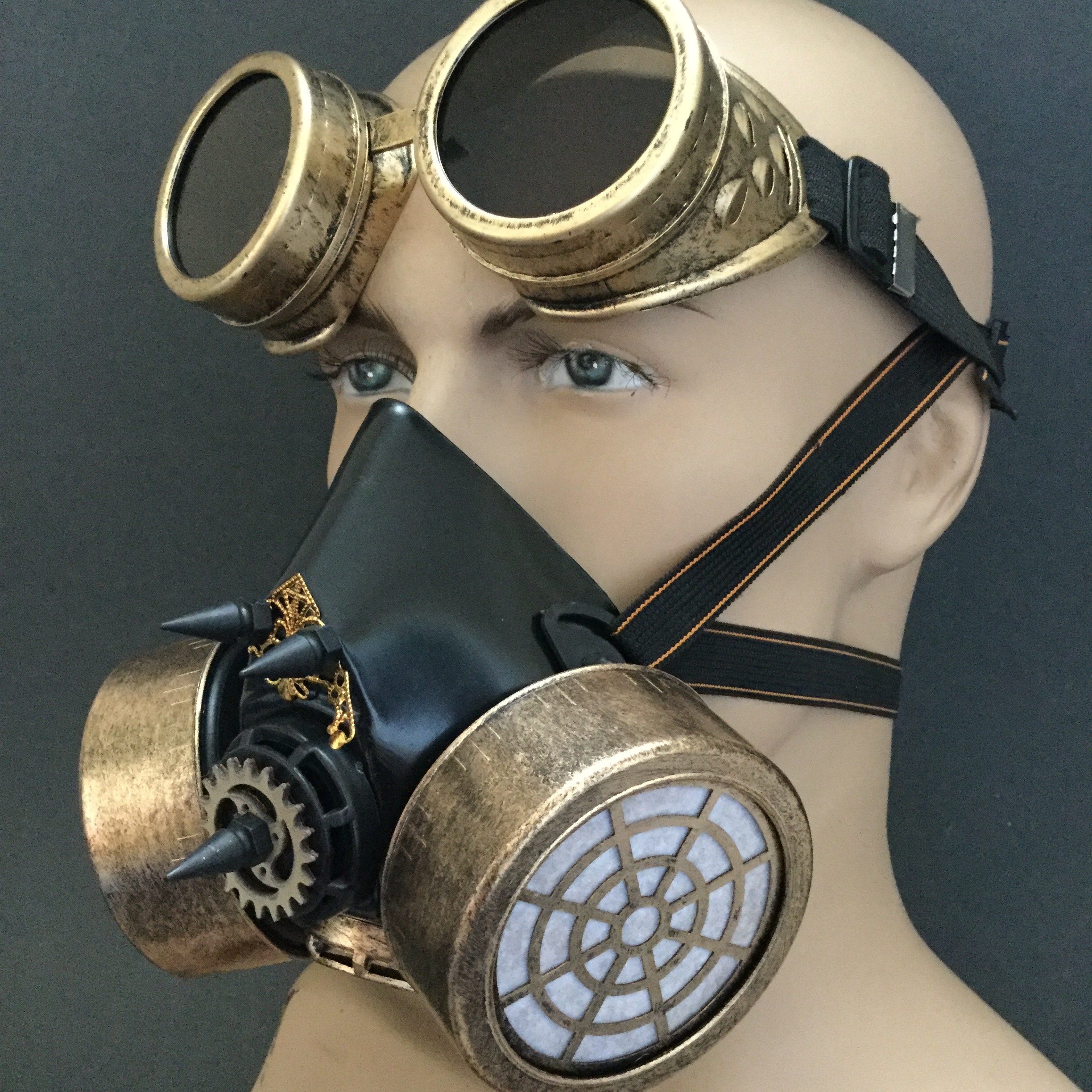 Mad Max Gas Masker Steampunk Kostuum Cosplay Maskerade Masker Etsy