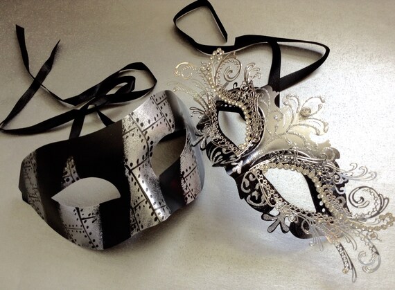 black and silver masquerade dresses