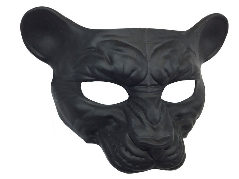 Men/'s Masquerade Mask Leopard Animal Masquerade Mask Gold Ball Mask