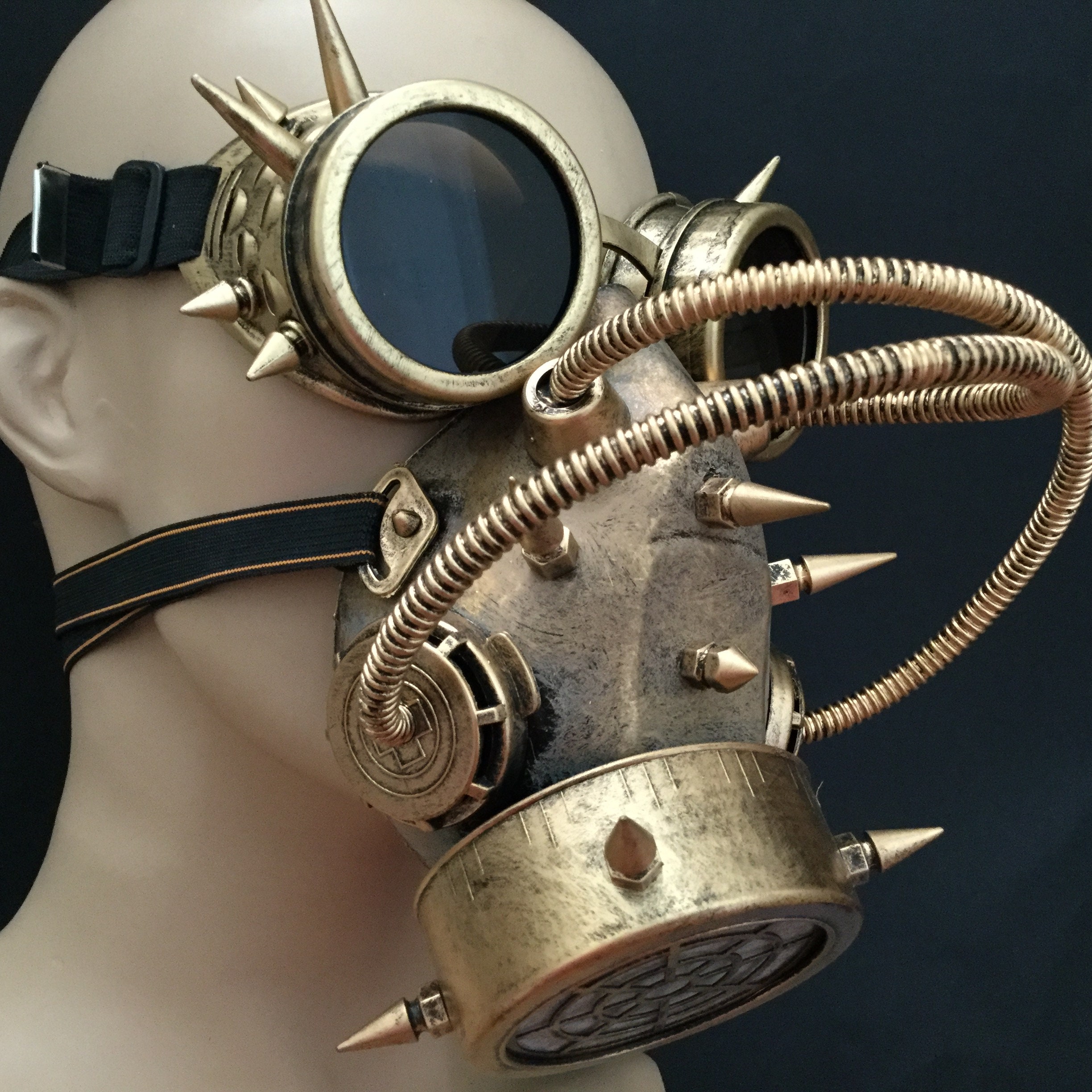 Mad Max Gas Mask Steampunk Costume Cosplay Masquerade Mask Etsy