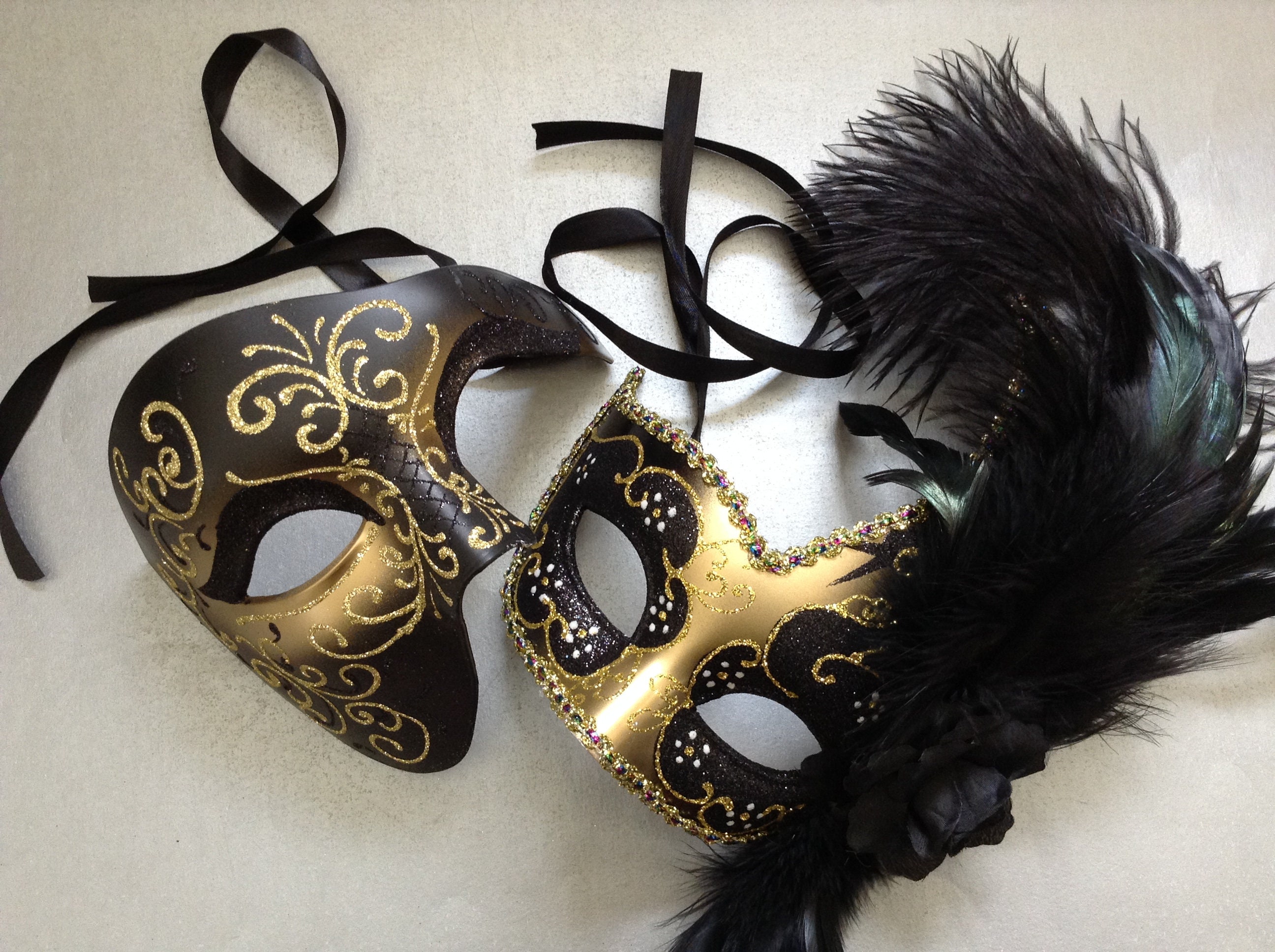 black and gold masquerade dress