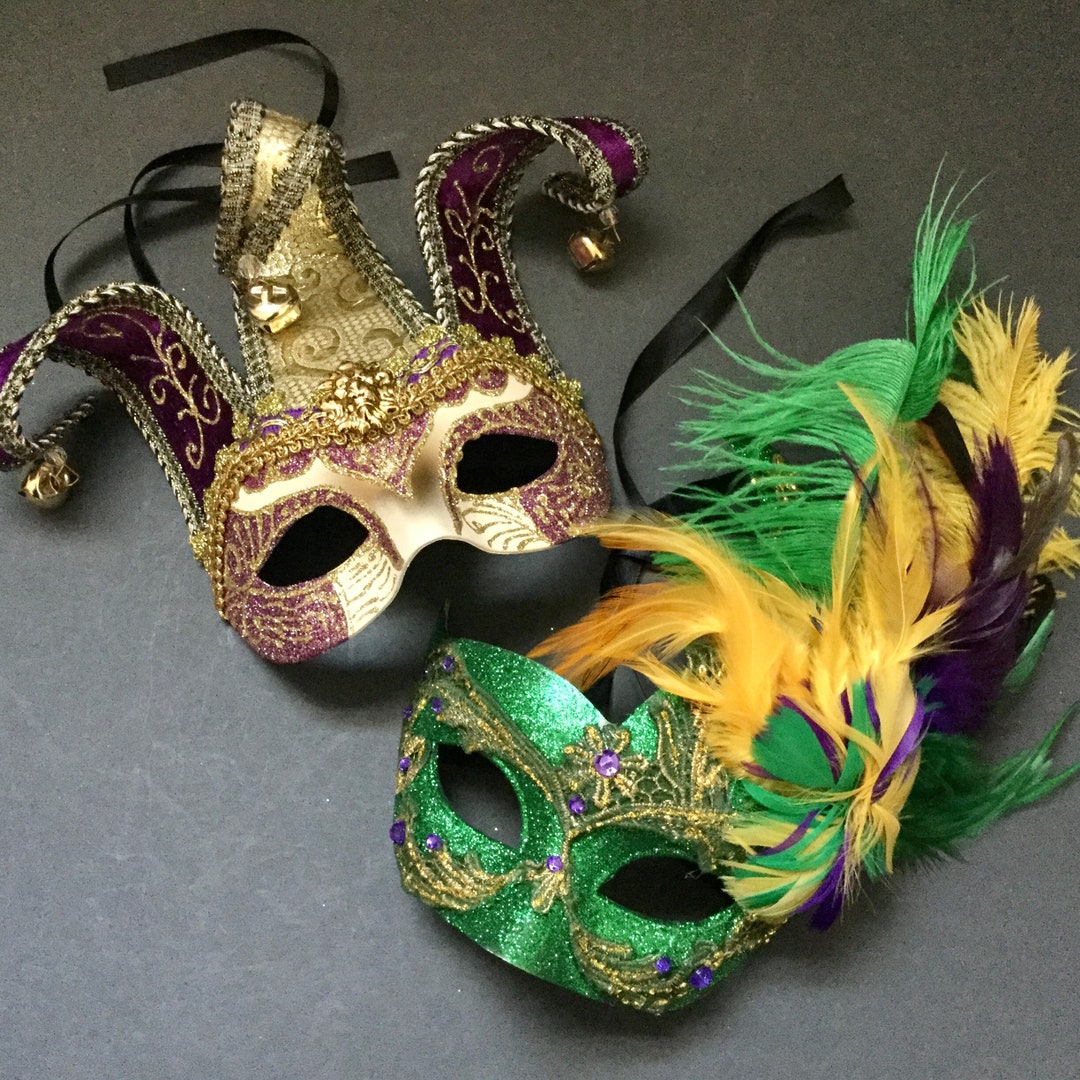 12 máscaras de Mardi Gras surtidas - Máscaras de fiesta - Ideal para  celebraciones, carnaval, baile, salón de baile - Perfecto para Nochevieja 