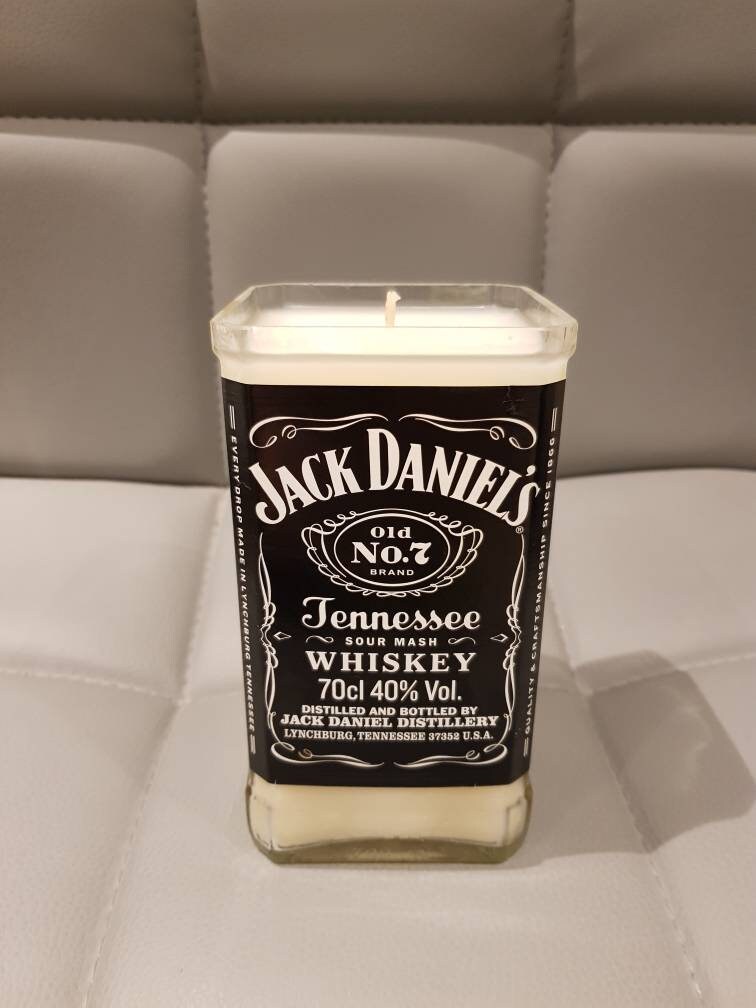 Jack Daniels Bottle Candle | Etsy UK