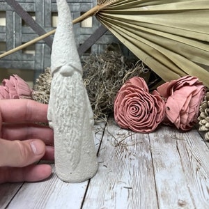 Garden Gnome Figure, Concrete Gnome, Office Decor , Home Decor , Modern , Handmade, Garden Accents, Scandinavian Gnome