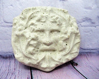 Small Green Man Concrete Decor, Home Decor, Garden Decor, Wedding Gift, Housewarming Gift