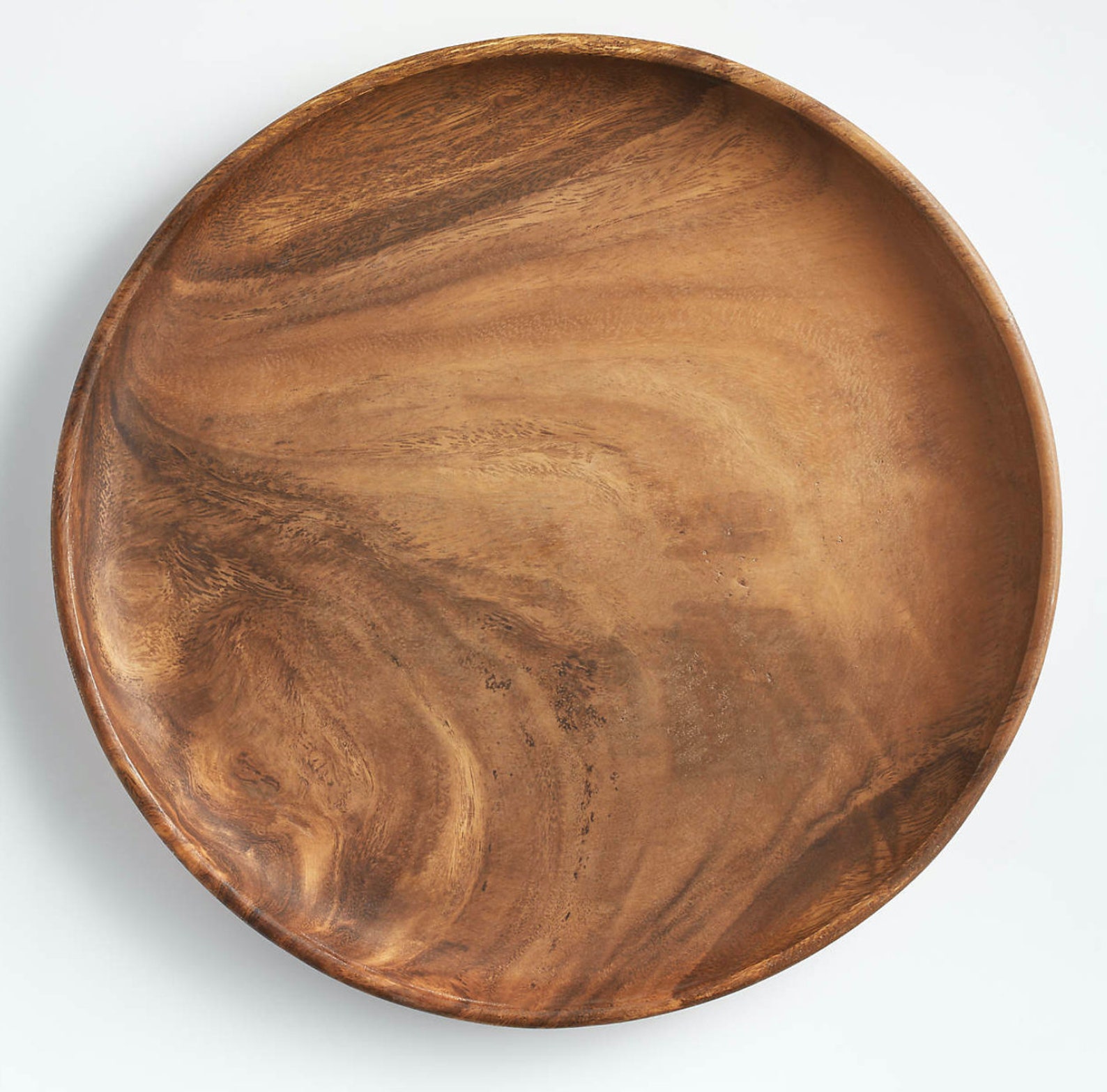 Round Tray Wood Well Crafted Wood Etsy