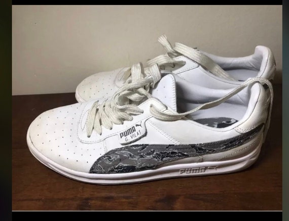 Puma White Vintage Sneakers