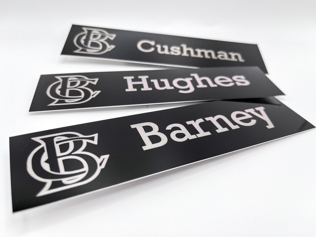 Locker Tags Laser Engraved and Personalized Black Aluminum - Etsy