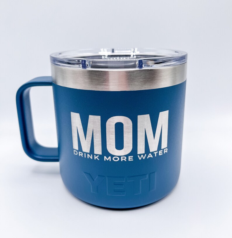 14oz Engraved Yeti Coffee Mug Custom Design or Name Etsy
