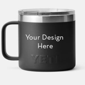 14oz Engraved Yeti Coffee Mug | Custom Design or Name