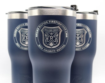 Engraved RTIC Tumbler | 20 Oz | Custom text, logo, or design |